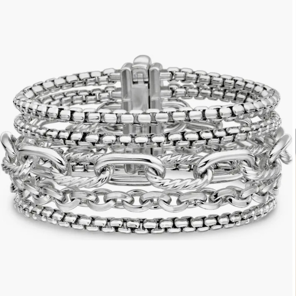 David Yurman Sterling silver bracelet